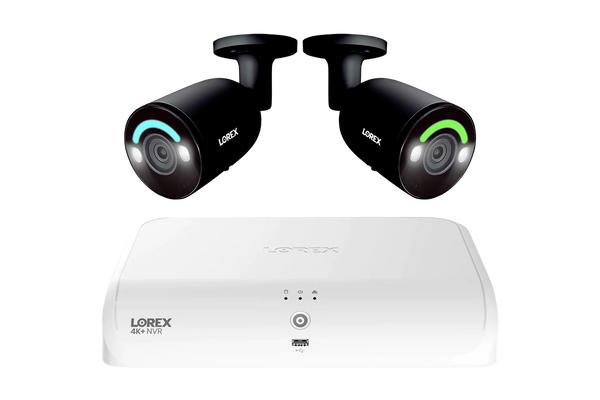 Lorex Fusion Series 4K+ 16 Channel (8 Wired + 8 Fusion Wi-Fi) 2TB Wired System with H14 Wired 4K IP Bullet Cameras