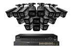 Lorex 4K (32 Camera Capable) 8TB Wired NVR System with Nocturnal 3 Smart IP Bullet Cameras Featuring Listen-In Audio and 30FPS Recording