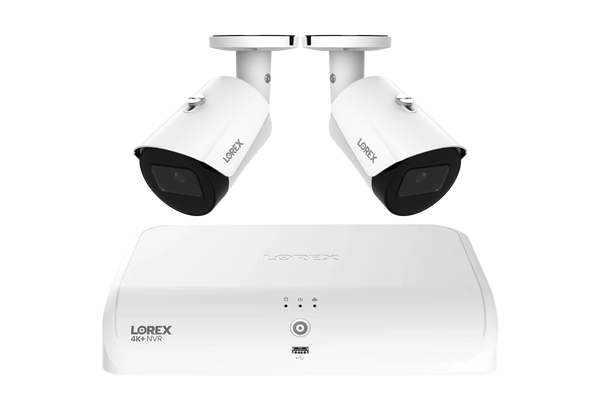 Lorex Fusion Series 4K+ 16 Channel (8 Wired + 8 Fusion Wi-Fi) 2TB Wired System with A14 Wired 4K IP Bullet Cameras