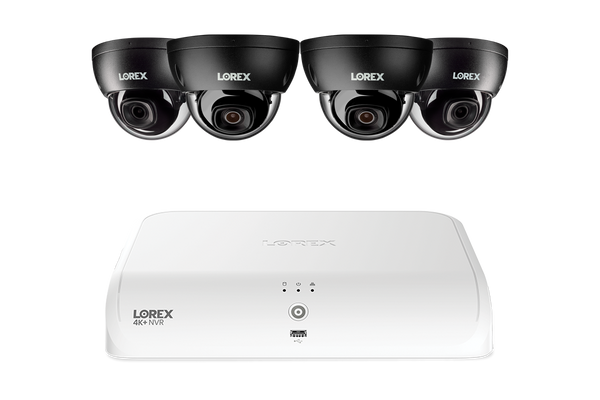 Lorex Fusion Series 4K+ 16 Channel (8 Wired + 8 Fusion Wi-Fi) 2TB Wired System with A4 Wired 2K IP Dome Cameras