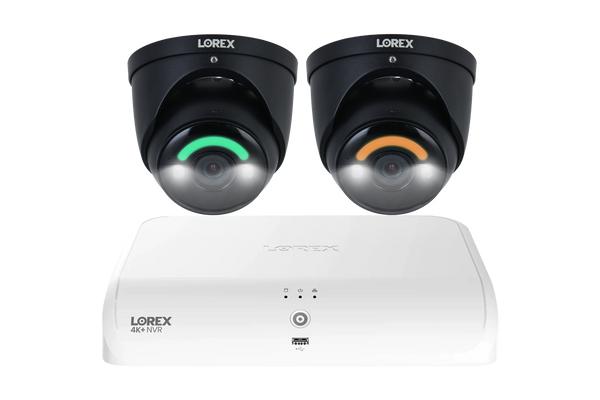 Lorex Fusion Series 4K+ 16 Channel (8 Wired + 8 Fusion Wi-Fi) 2TB Wired System with H16 Wired 4K IP Dome Cameras