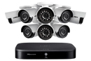 Système de sécurité HD 1080p à 8 canaux avec huit caméras extérieures HD 1080p, détection de mouvement avancée et commande vocale Smart Home  - image 1 of 7